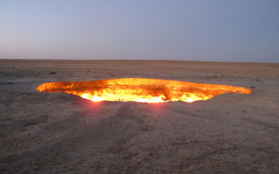Gates of Hell, Gas hole, Turkmenistan